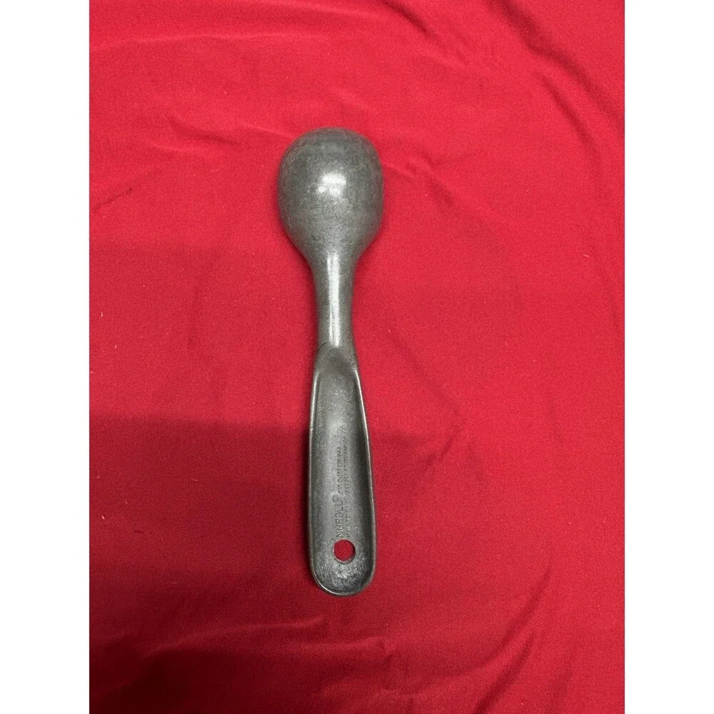 Vintage Nuroll Ice Cream Scoop Maumee Ohio USA Cast Aluminum Pat. D-184076